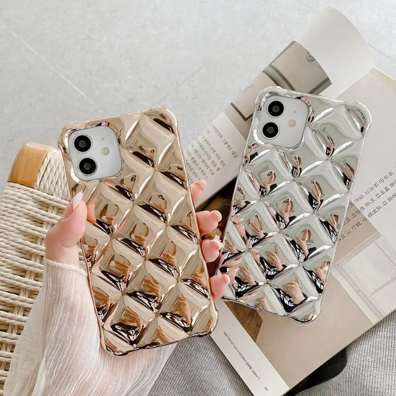 LuxEdge Mirror Chrome iPhone Case – Shockproof & Stylish